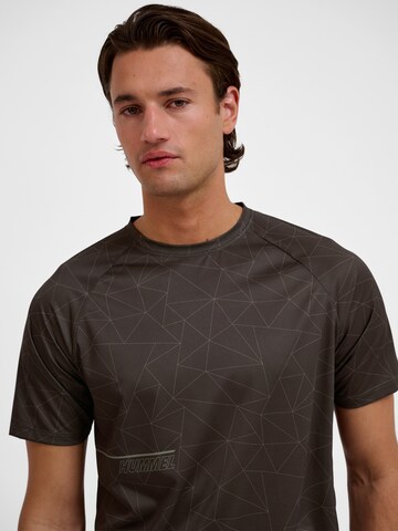 Hummel Performance shirt 'Court' in Brown