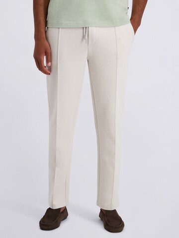 Regular Pantalon PIERRE CARDIN en blanc : devant