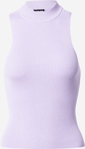 Tops en tricot Urban Classics en violet : devant