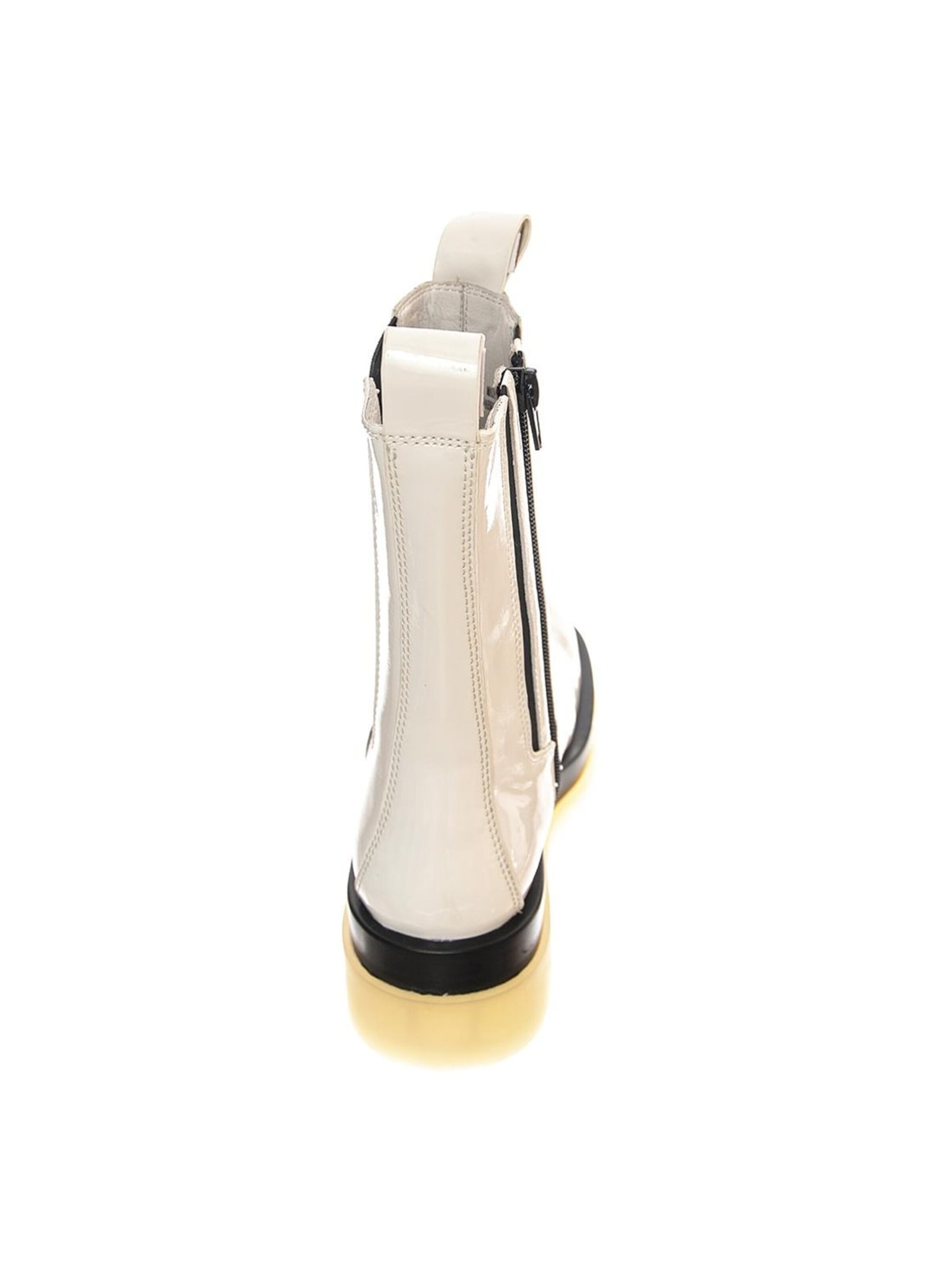 Jeffrey Campbell Laarzen 'Tanked-Cb' in Wit