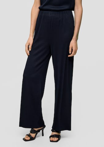 s.Oliver BLACK LABEL Wide leg Pants in Blue