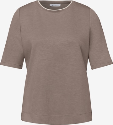 STREET ONE Shirt in Brown: front
