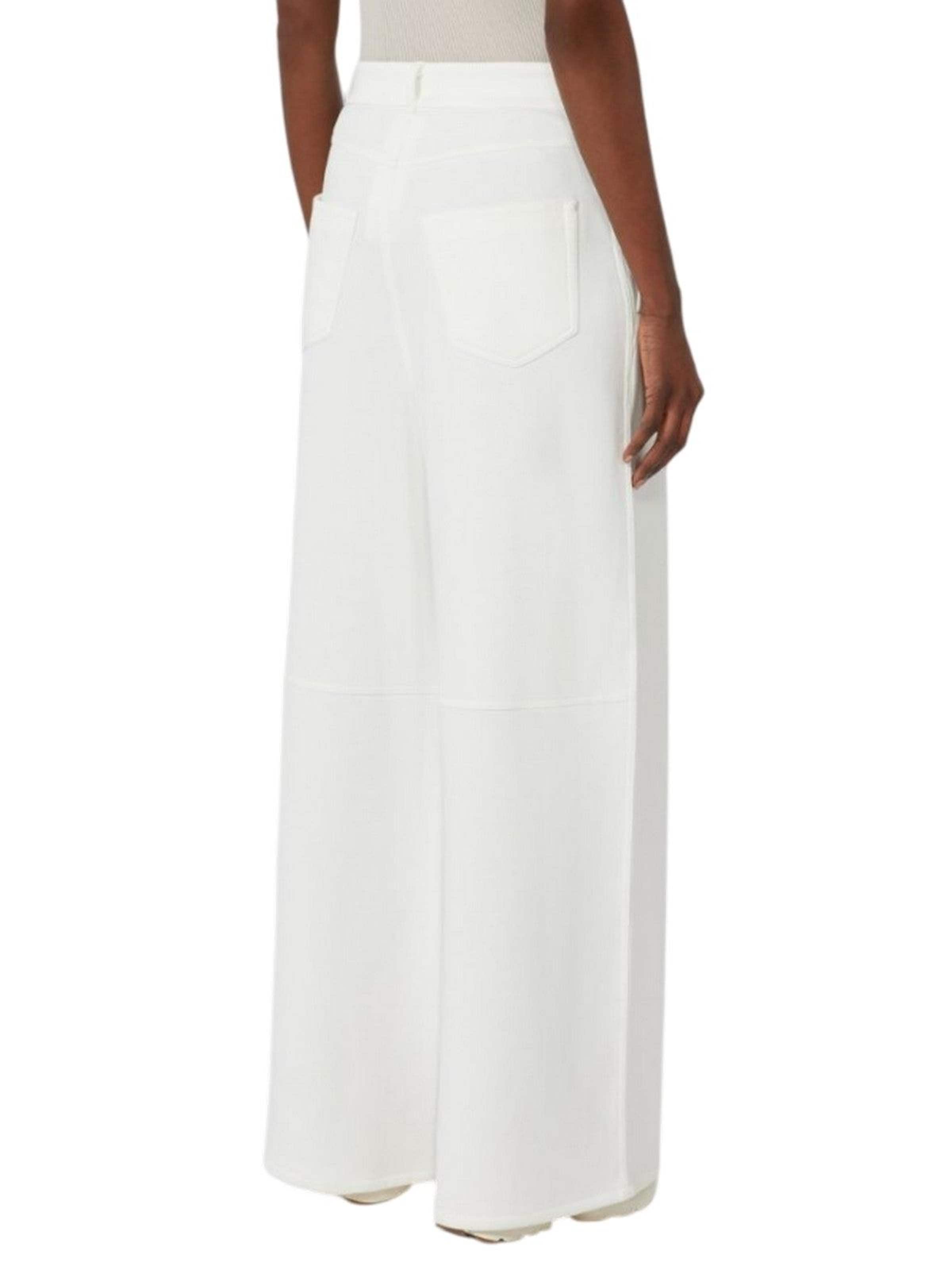 Max Mara Regular Pants in White