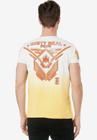 Rusty Neal Shirt in Geel