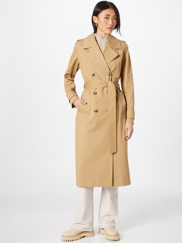 Manteau mi-saison 'Oak' modström en beige : devant