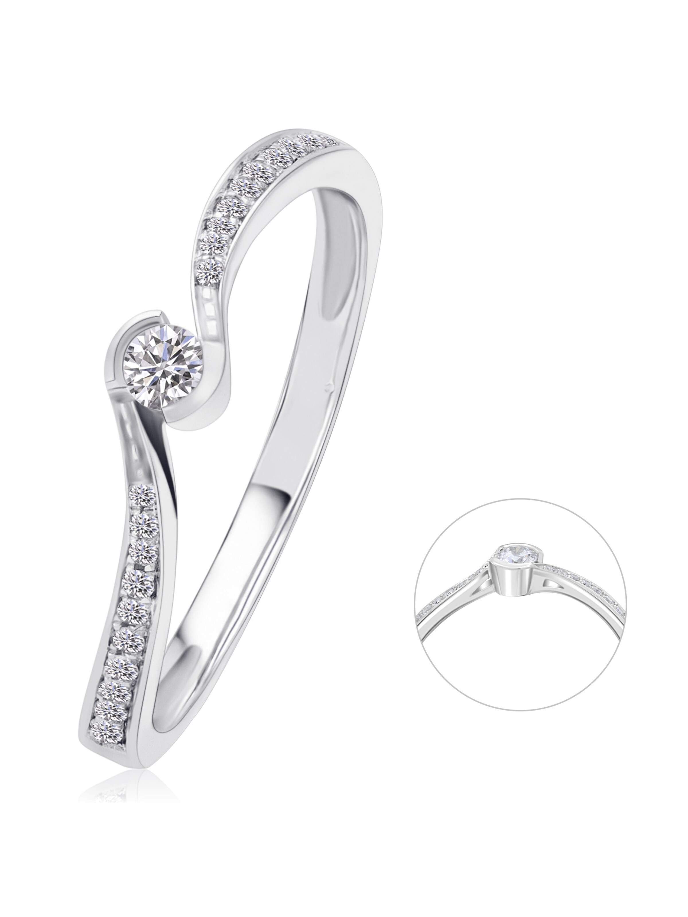 ONE ELEMENT Ring 'Memoire' in Silver
