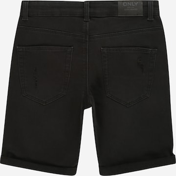 KIDS ONLY Regular Shorts 'Ply' in Schwarz