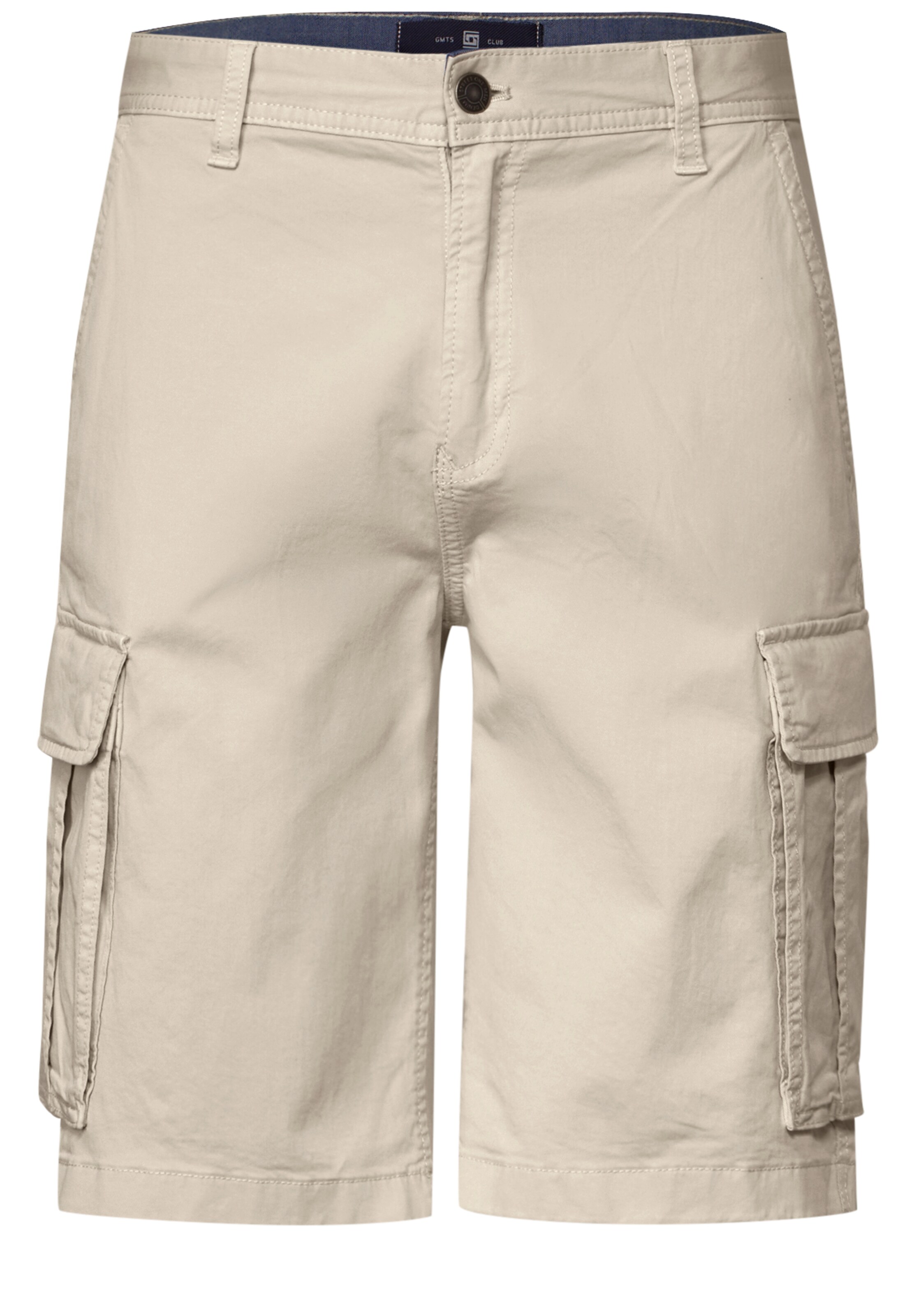 Street One MEN Regular Shorts in Beige: Vorderseite