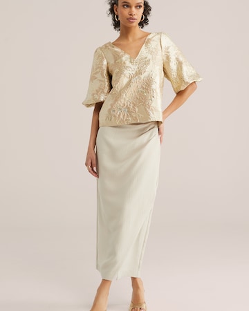 WE Fashion Skirt in Beige