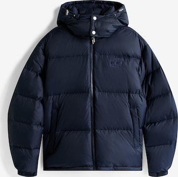 Tommy Jeans Zimska jakna 'Alaska' | modra barva: sprednja stran