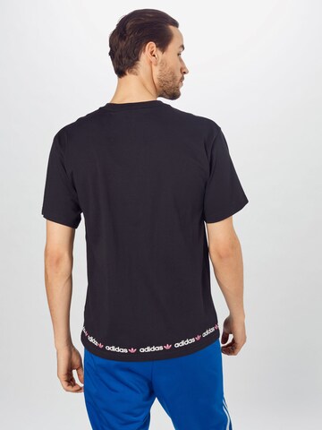 T-Shirt 'Linear' ADIDAS ORIGINALS en noir