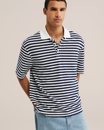 WE Fashion T-shirt i blå: framsida