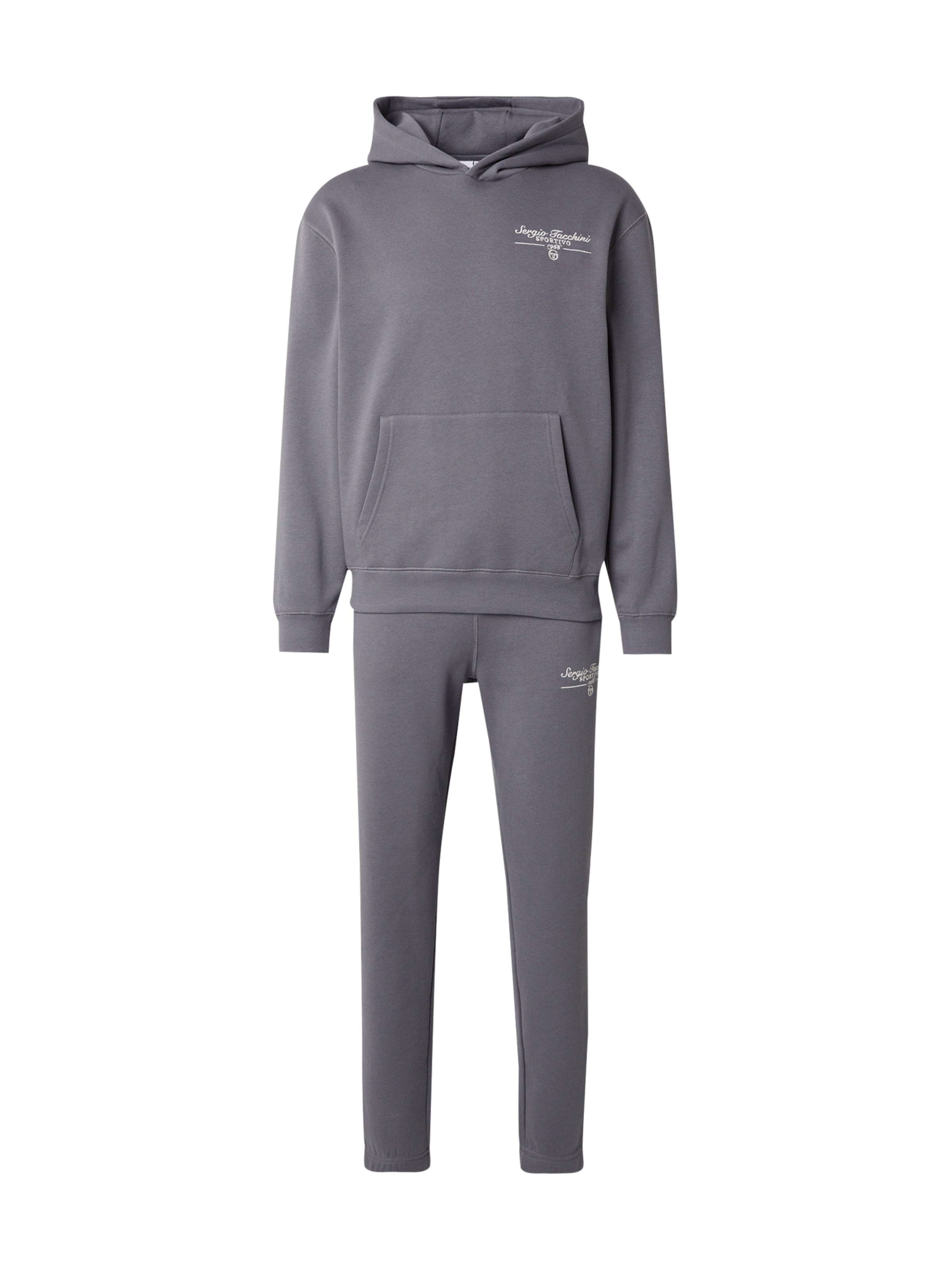 Sergio Tacchini - Fato de jogging 'NOAH' em cinzento: frente