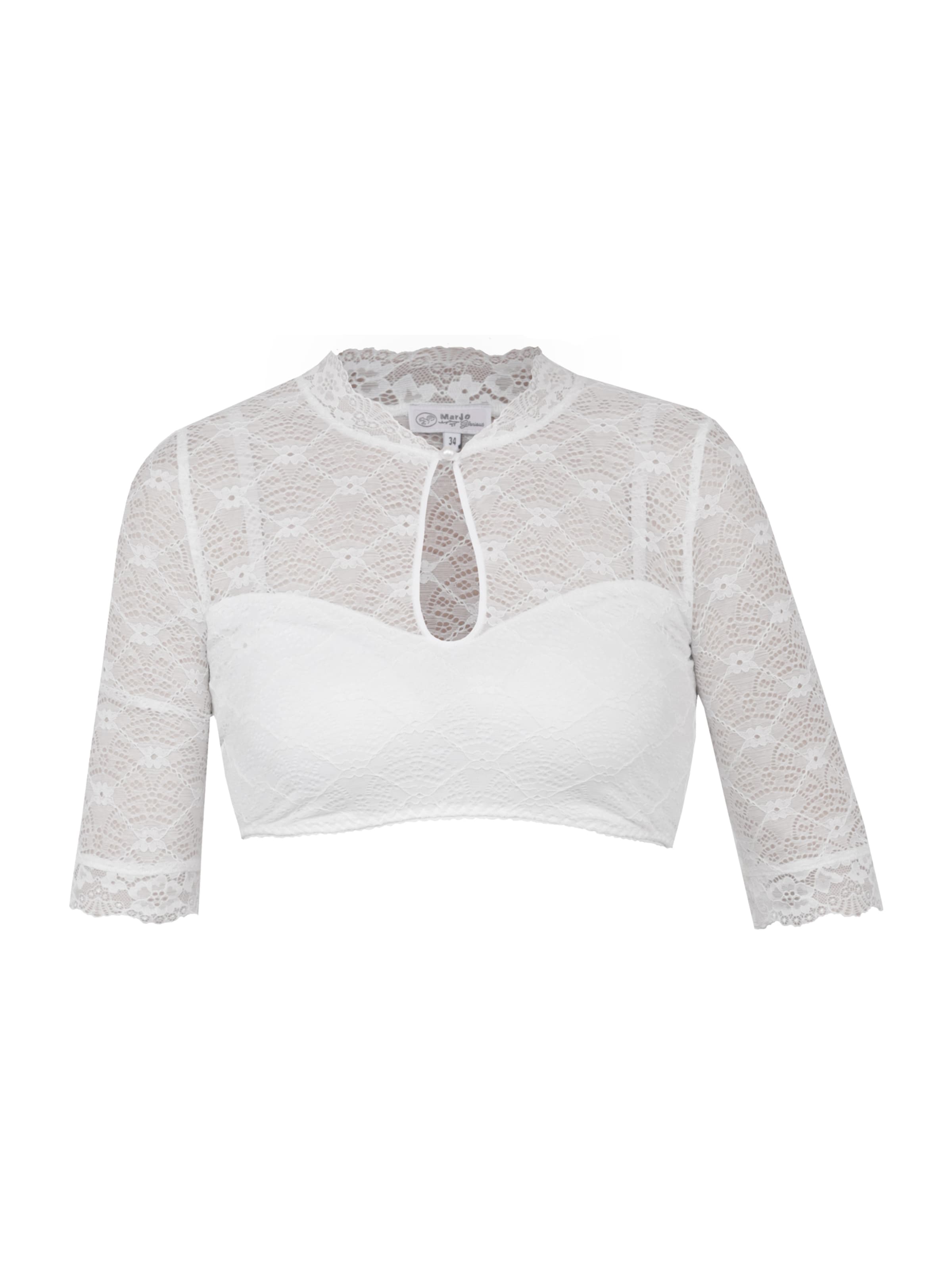 Camicia da donna 'Hallerndorf' di MARJO in bianco: frontale