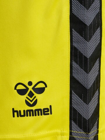 Hummel Regular Sportbroek 'AUTHENTIC' in Geel