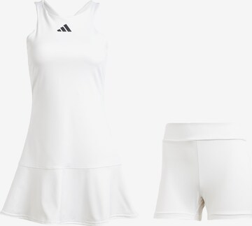 Robe de sport ADIDAS PERFORMANCE en blanc : devant