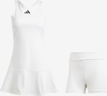 ADIDAS PERFORMANCE Sports Dress in White: front