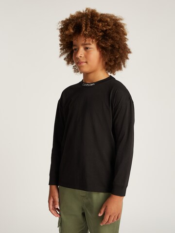 Maglietta di Calvin Klein Jeans in nero: frontale