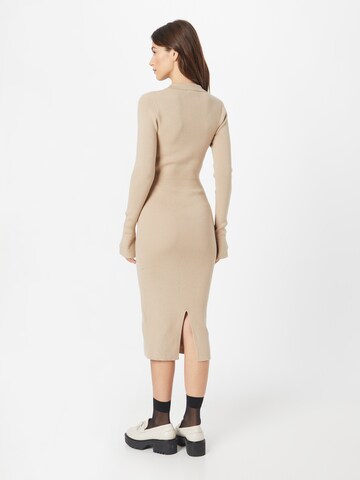 NA-KD Kleid 'Molly Rustas' in Beige