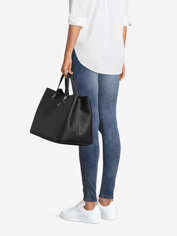 TOMMY HILFIGER Shopper in Schwarz