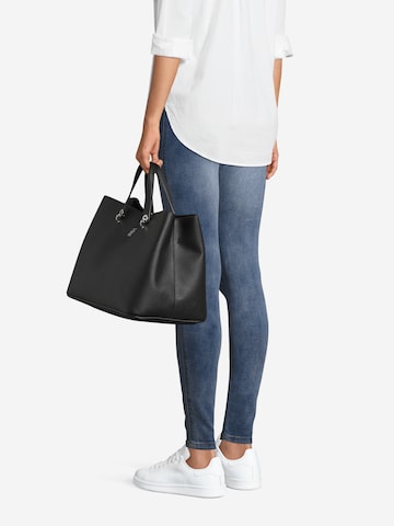 TOMMY HILFIGER Shopper i sort