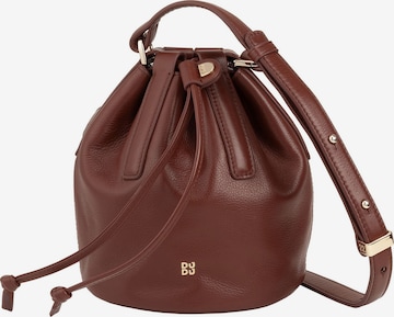 DuDu Pouch in Brown: front