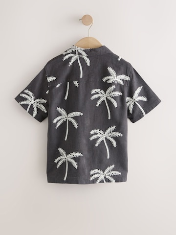 Next Regular Fit Hemd in Schwarz