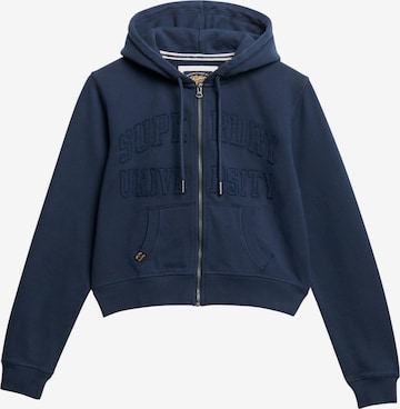 Superdry Übergangsjacke in Blau: Vorderseite