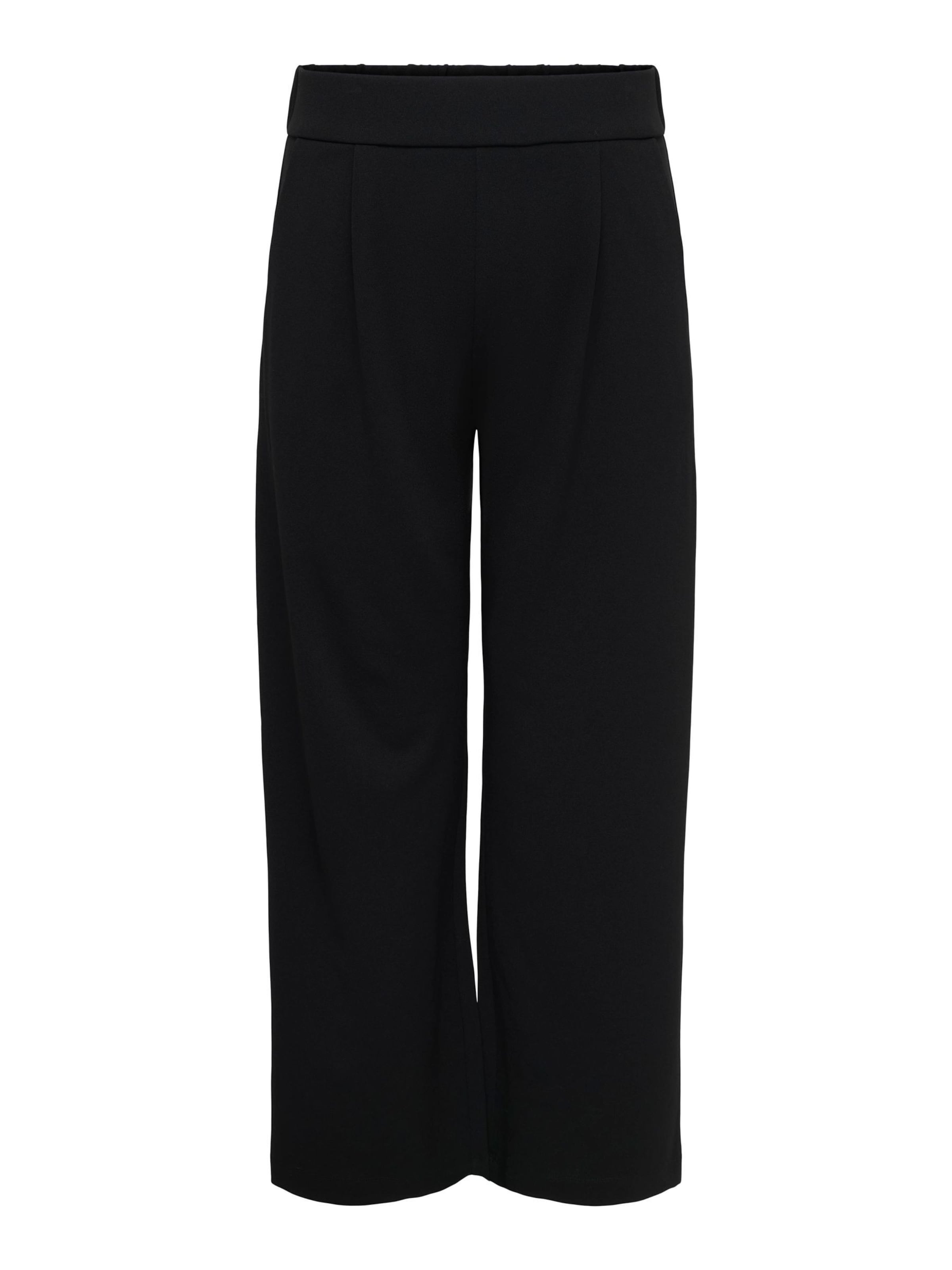 ONLY Carmakoma Regular Broek in Zwart: voorkant