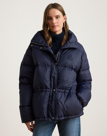 mėlyna Lauren Ralph Lauren Žieminė striukė 'PERPETUAL': priekis