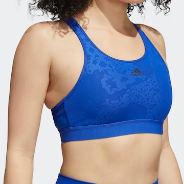 ADIDAS SPORTSWEAR Bustier Sport-BH in Blau