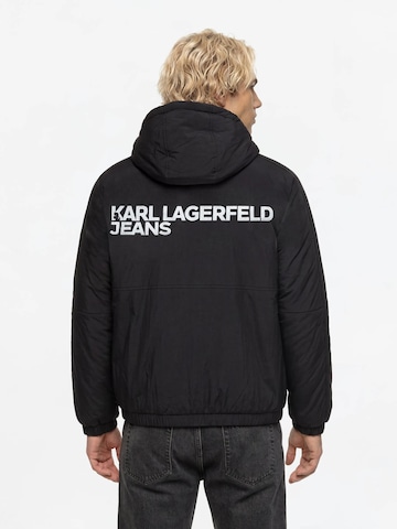 KARL LAGERFELD JEANS - Chaqueta de entretiempo en negro