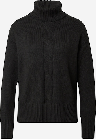 TOM TAILOR Sweater in Black: front