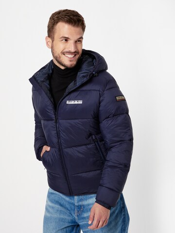 NAPAPIJRI Winter jacket 'SUOMI' in Blue: front