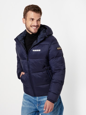 Veste d’hiver 'SUOMI' NAPAPIJRI en bleu : devant