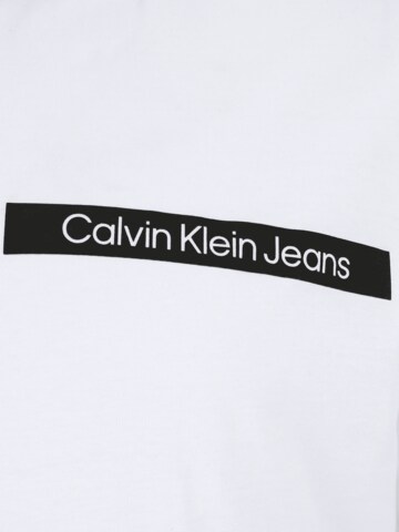 Calvin Klein Jeans Plus Shirt in White