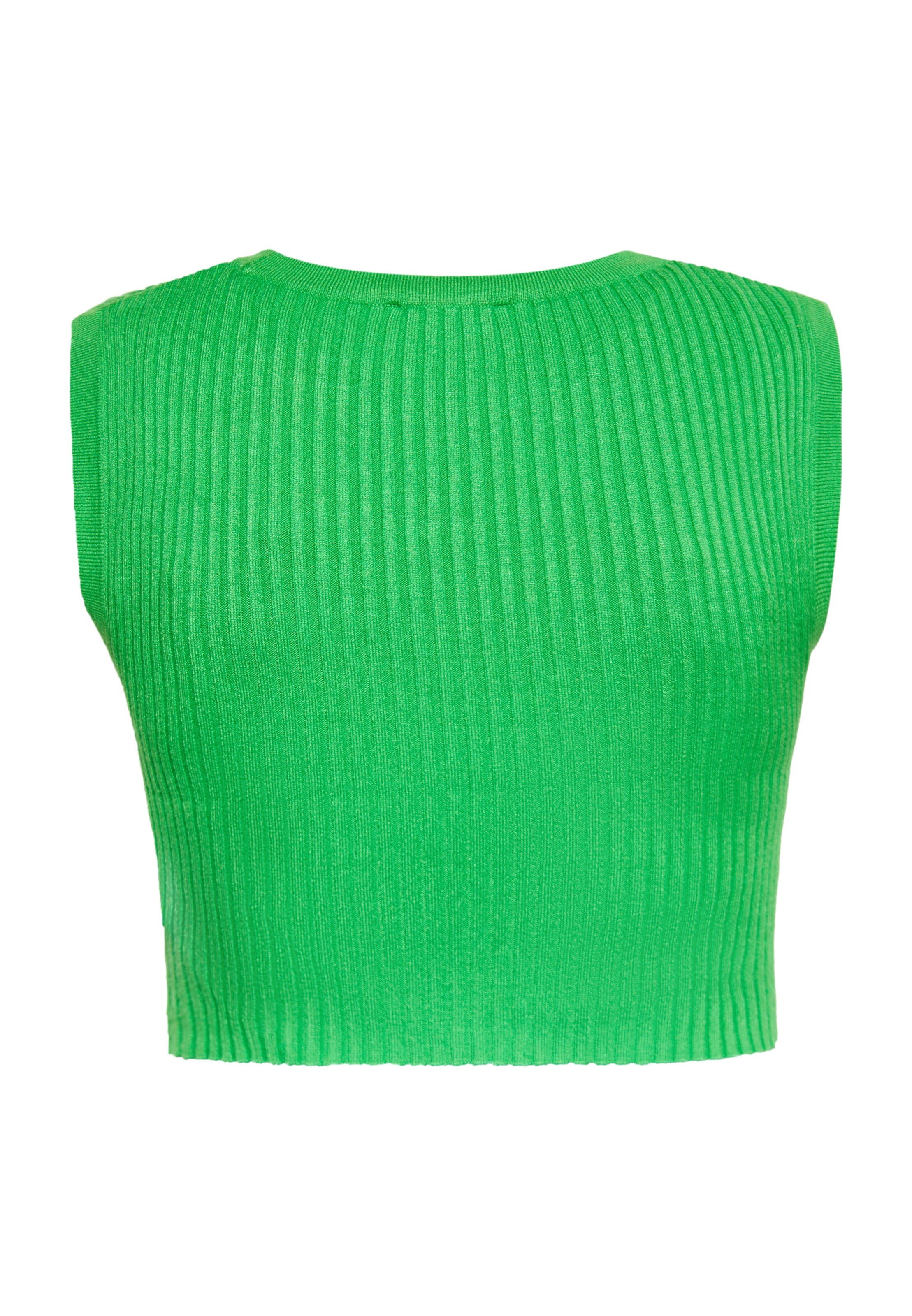 MYMO Vyšívaný top - Zelená