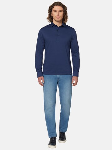 Coupe regular T-Shirt Boggi Milano en bleu