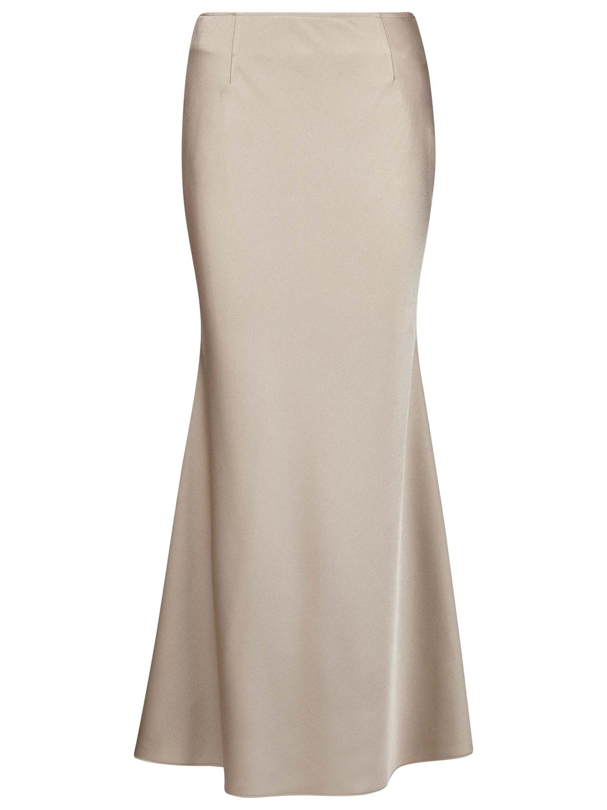 Jupe MADELEINE en beige : devant