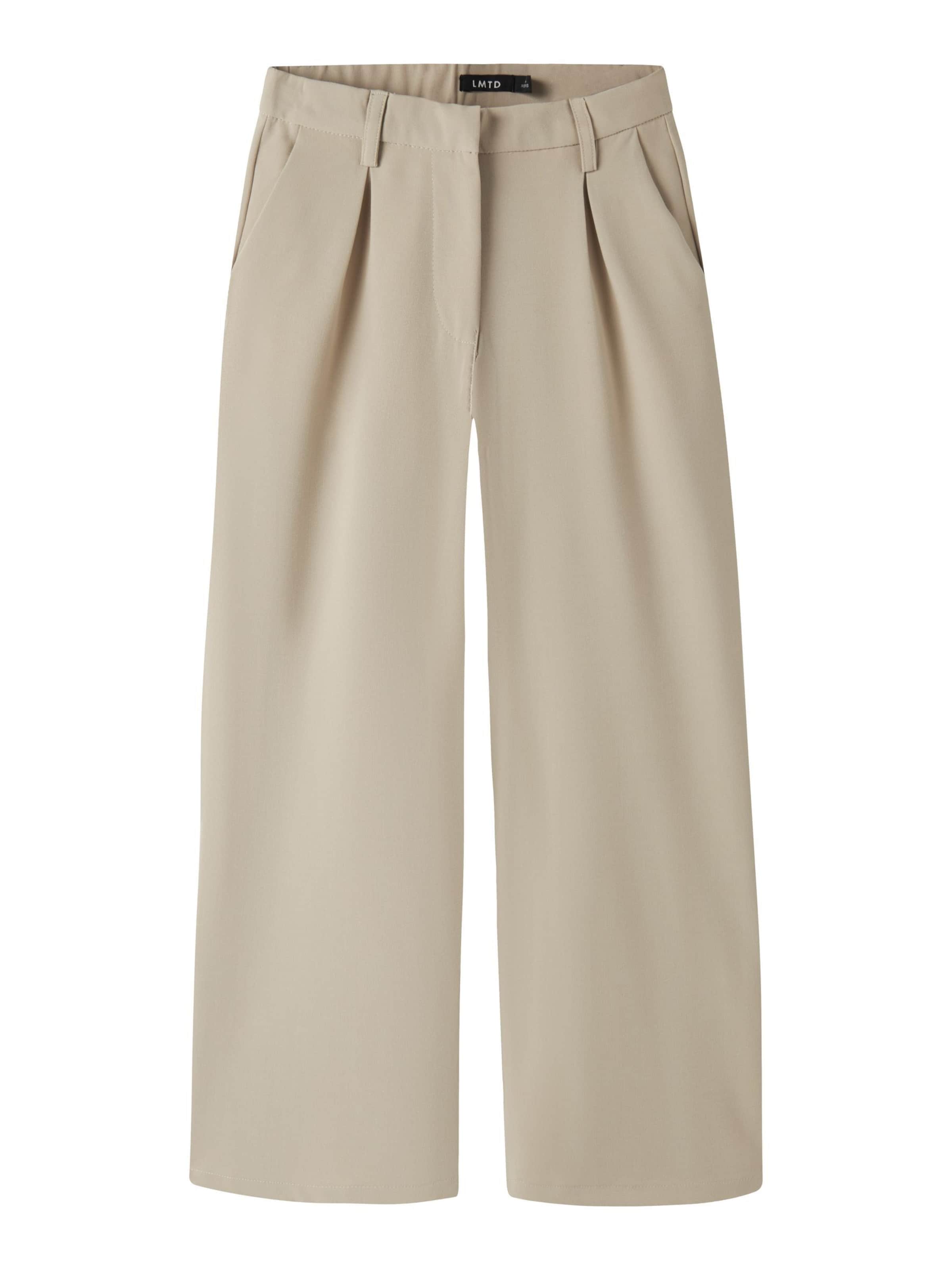 Wide leg Pantaloni di LMTD in grigio: frontale