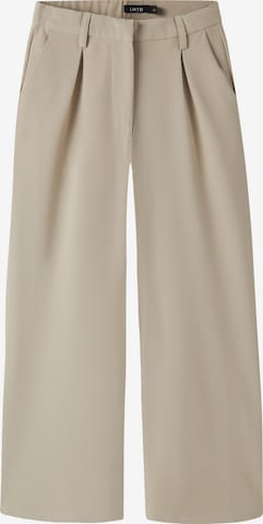Wide leg Pantaloni di LMTD in grigio: frontale