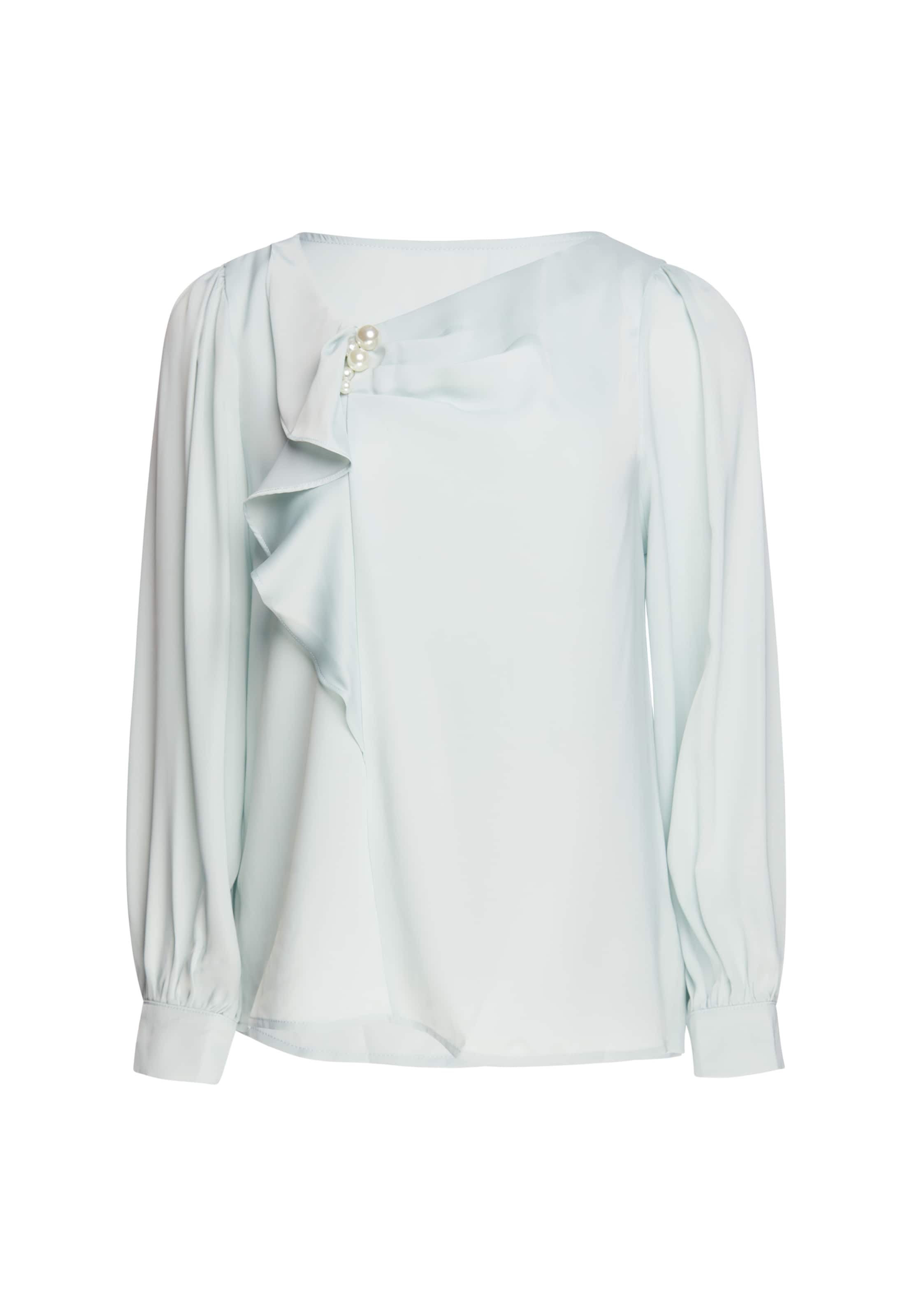 usha BLACK LABEL Blouse in Blauw: voorkant