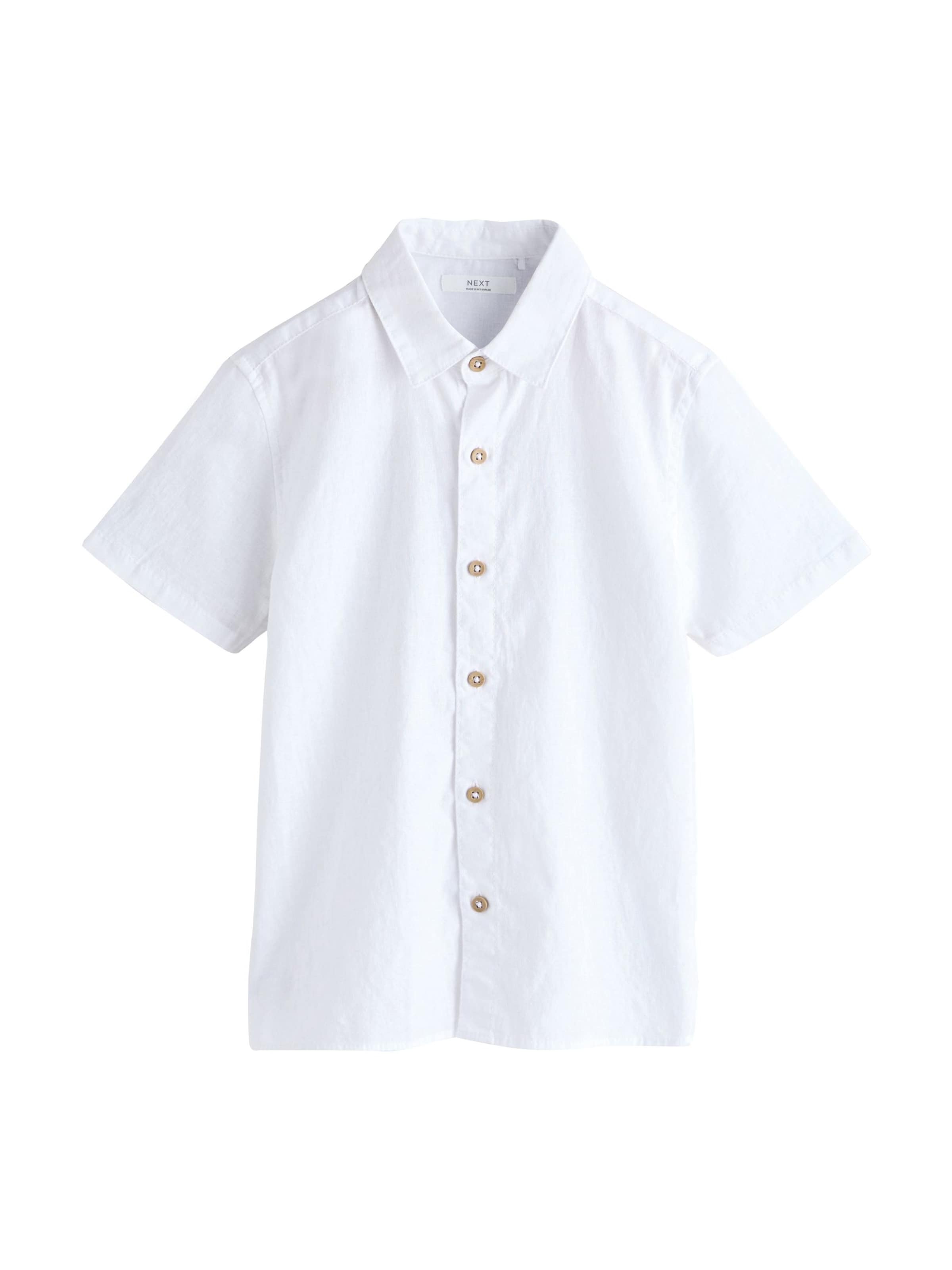 Next Regular fit Overhemd in Wit: voorkant