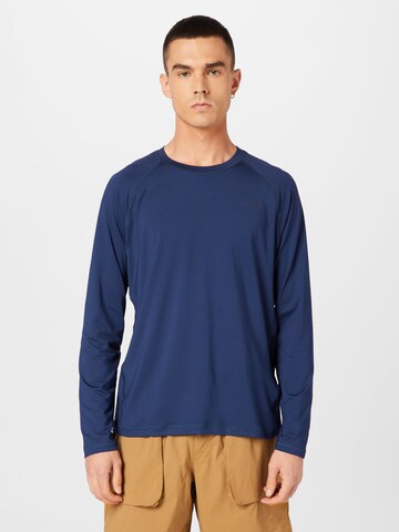 THE NORTH FACE Functioneel shirt in Blauw: voorkant