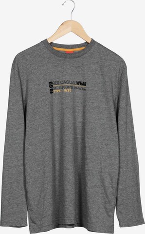 s.Oliver Langarmshirt XXL in Grau: Vorderseite