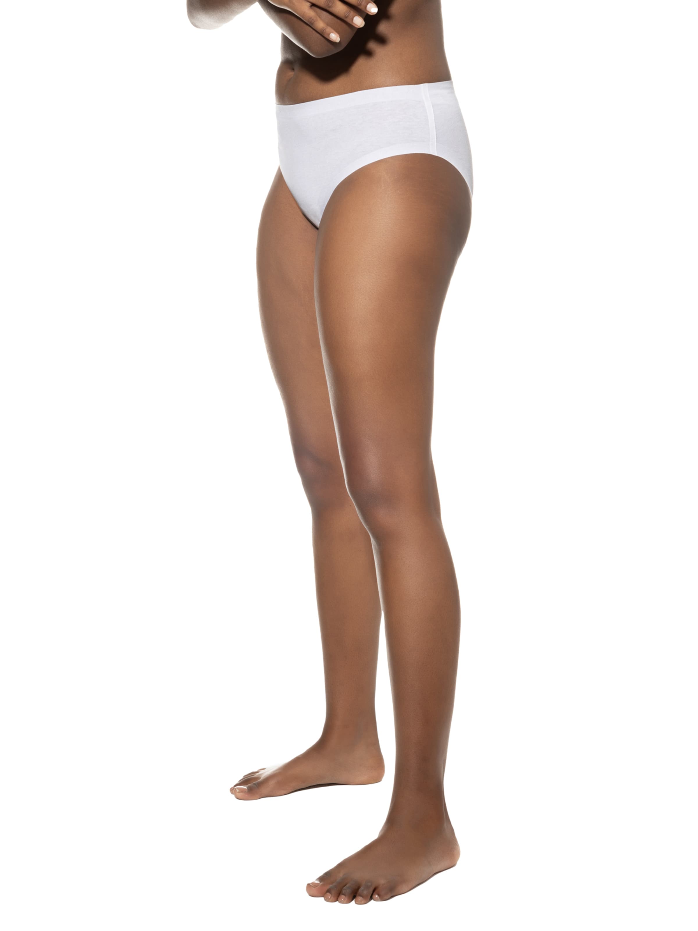 Slip Mey en blanc : devant