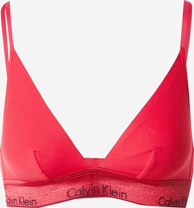 Calvin Klein Underwear Krūšturis, krāsa - gaiši sarkans / melns, Preces skats