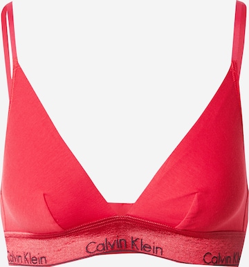 Calvin Klein Underwear Trikotni nedrčki Nedrček | rdeča barva: sprednja stran