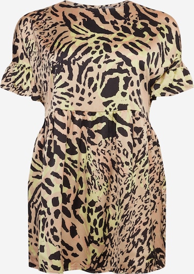 Missguided Plus Jurk 'Leopard' in de kleur Gemengde kleuren, Productweergave