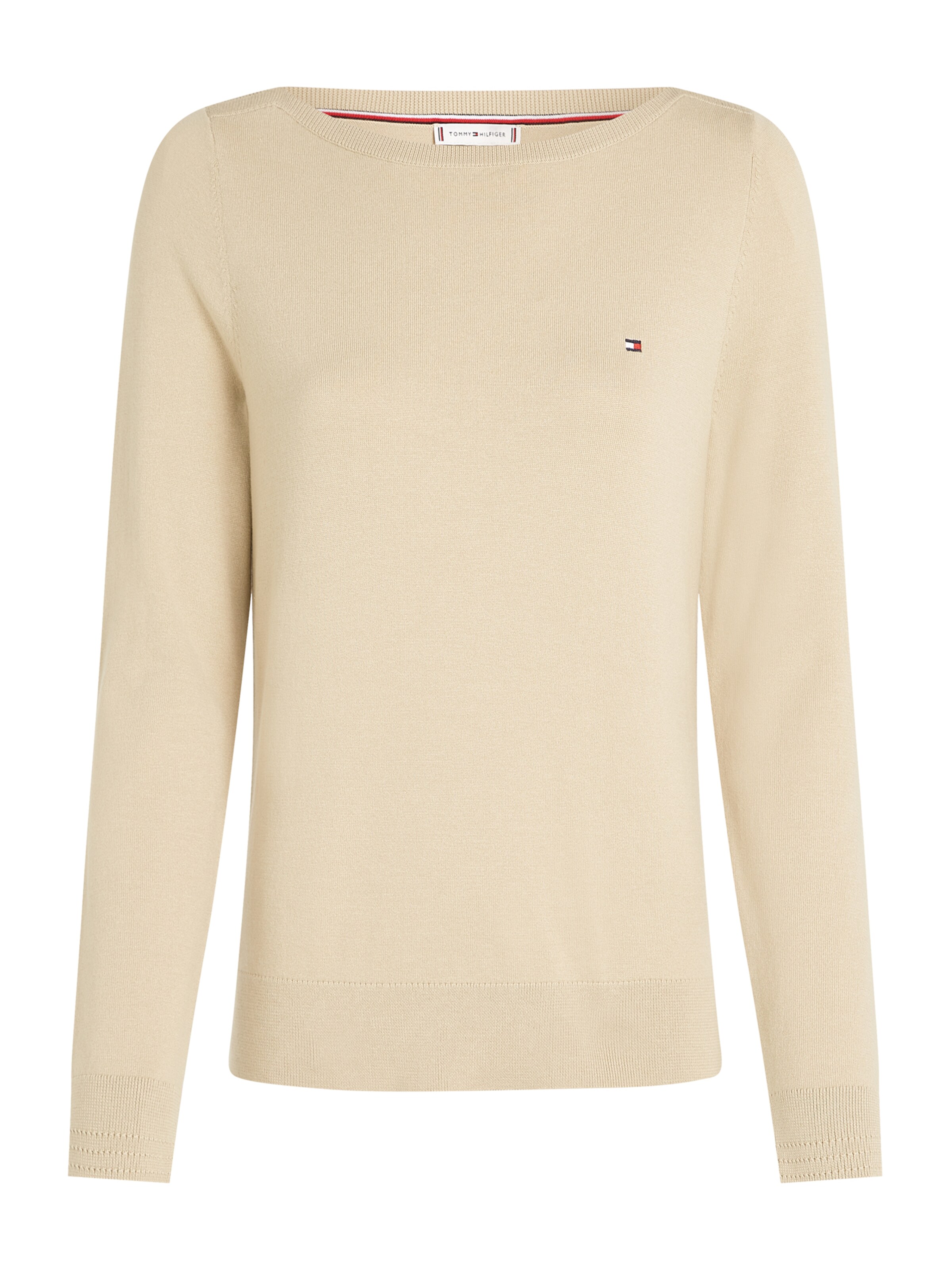 TOMMY HILFIGER Pullover in Beige: Vorderseite